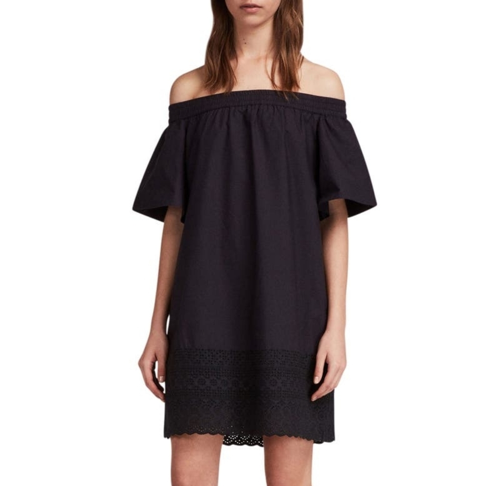 💣NWOT ALL SAINTS Ruffle Dress